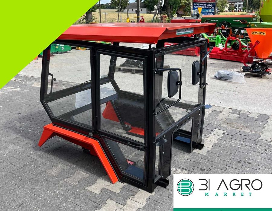 Kabina ciągnikowa Ursus C330 C360 MF235 T25 RUSKI T-25 +wycieraczka