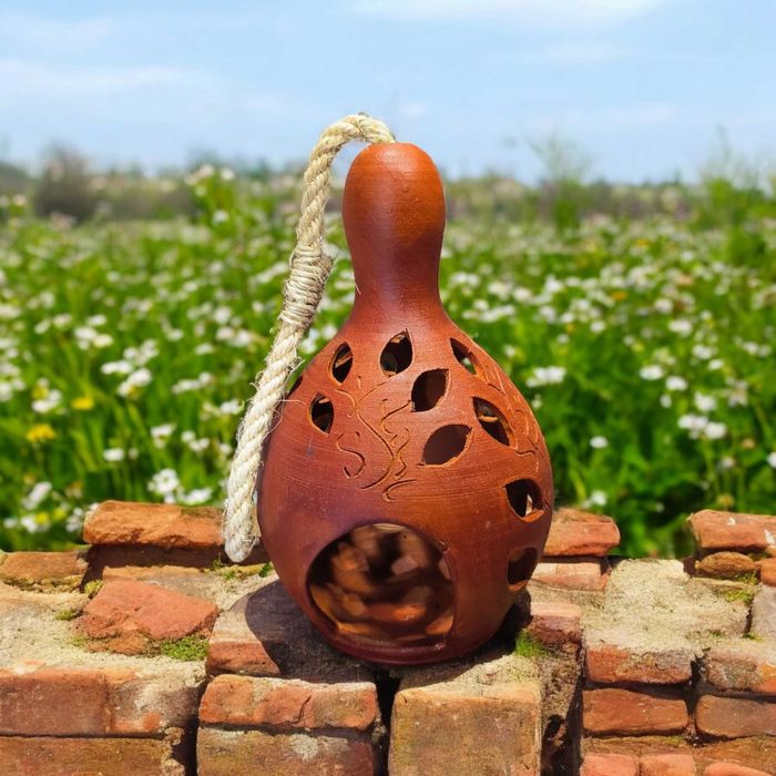 Lampion Ceramiczny 30 cm (Gliniany) Ręcznie Robiony