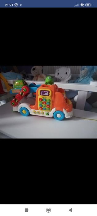 Auto laweta v-tech tut- tut plus samochodzik