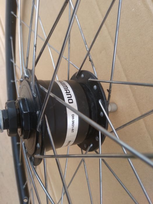 Koło 28 dynamo Shimano mocne