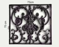 Tralka żeliwna 73x70 cm balustrada schody balkon - producent.