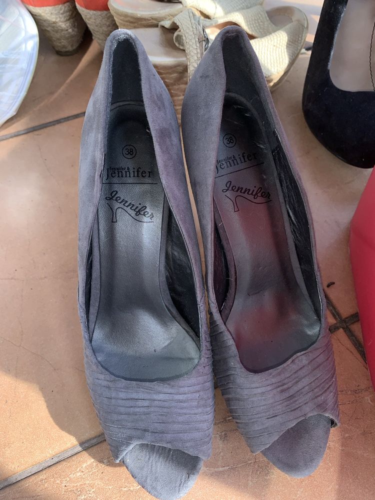 Buty damskie szare rozm38