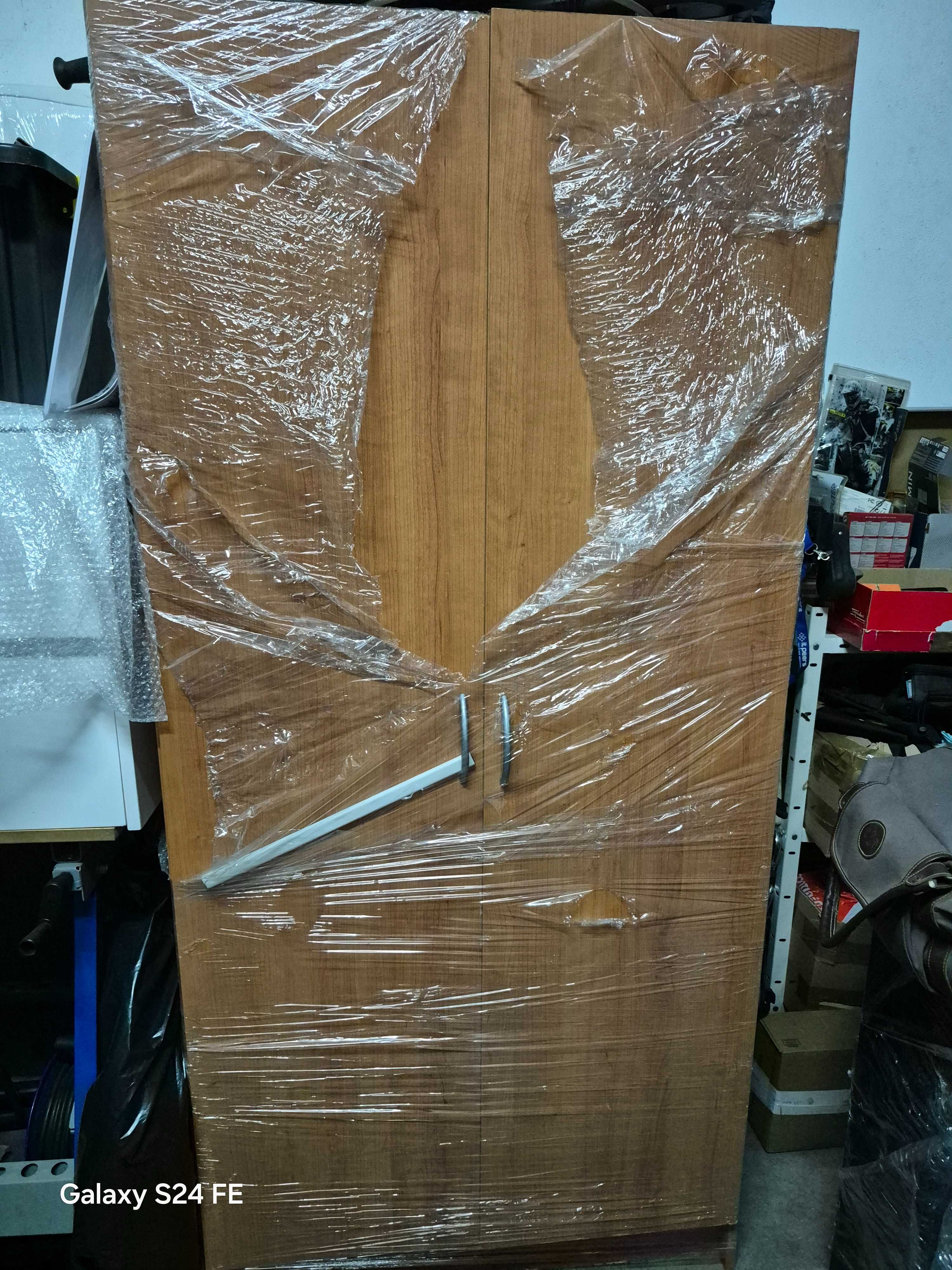 Roupeiro de melamina de 2 portas 170x80cm