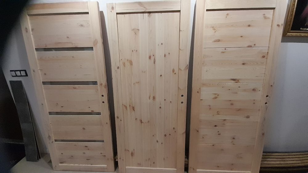 Drzwi drewniane,sosnowe