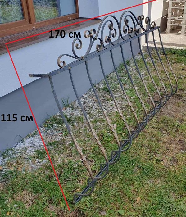 Захисні ковані грати на вікна