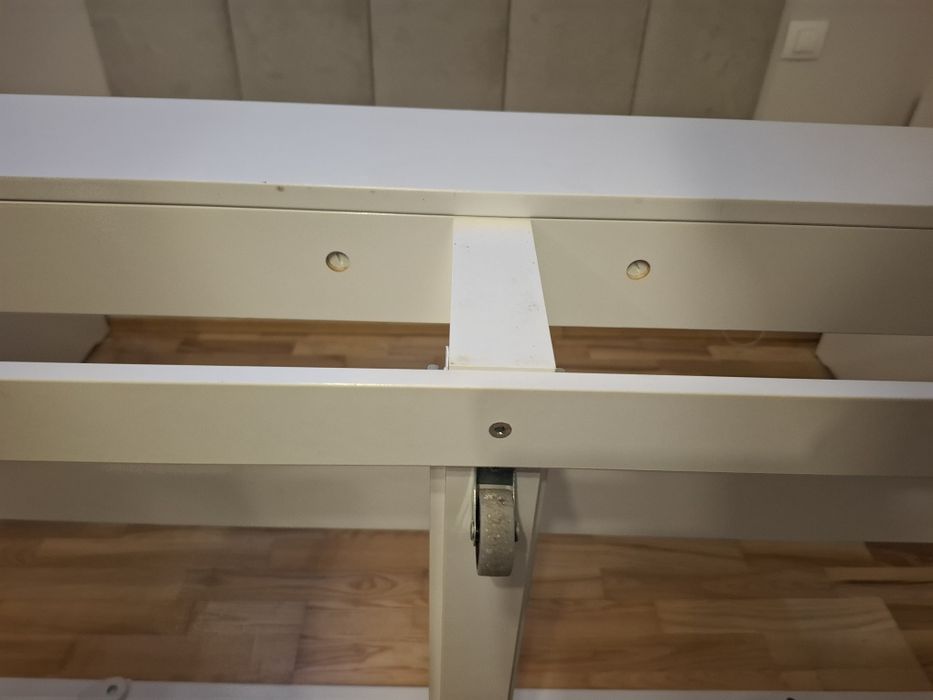 Rama łóżka z łóżkiem dolnym/pojem, biały, 90x200 cm IKEA SLÄKT