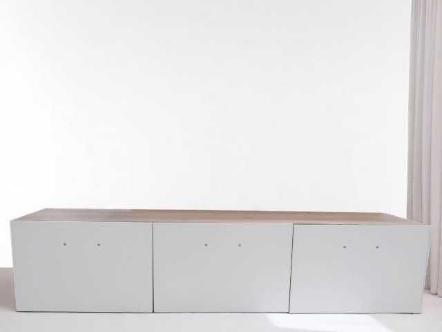 Base TV com 3 Portas | Nova | Já Montada | Entrega Grátis