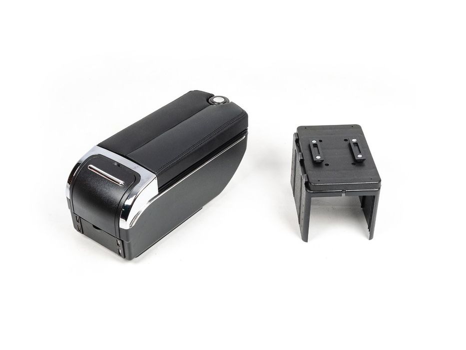 Універсальний підлокітник із USB (чорний)