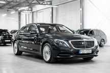 Mercedes-Benz Klasa S 4Matic Long 4.7 V8 455 KM. Salon PL. Noktowizor. Kamery 360. Akt. temp