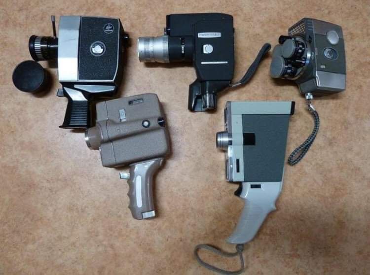 Maquinas de filmar antigas