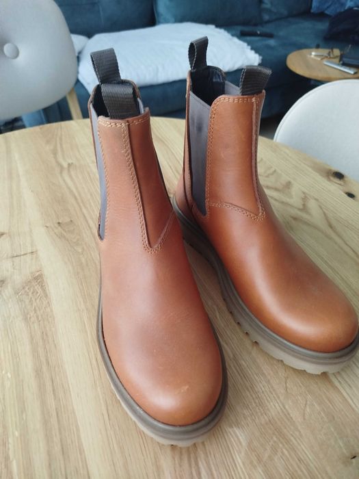 Botki ECCO skórzane nie używane