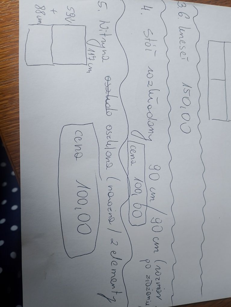 Witryna oszklona ( może być dwoma oddzielnymi meblami). Narożna.