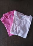 2 NOWE T-shirty różowe bluzki z krótkim rękawem 116 Kiki&Koko
