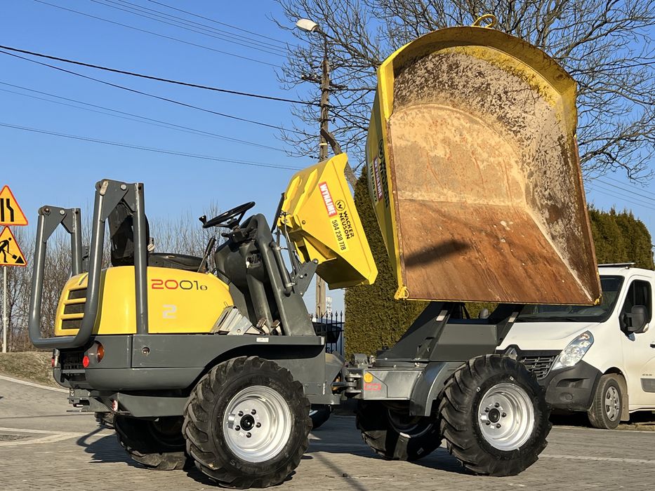 Wypożyczalnia wozidło koparka zagęszczarka skoczek taczka wackerneuson
