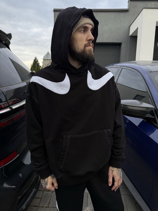Костюм Nike big swoosh, костюм найк оверсайз, костюм Найк біг свуш