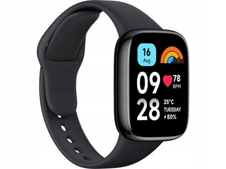 Smartwatch XIAOMI Redmi Watch 3 Srebrny Opaska Sportowa Jak Apple