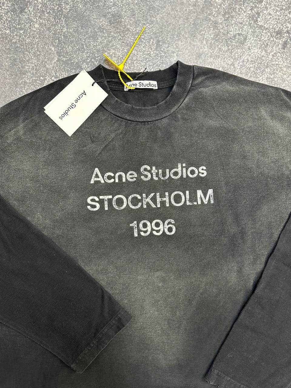Acne Studios лонгслів лонгслив футболка  чорна S M L XL