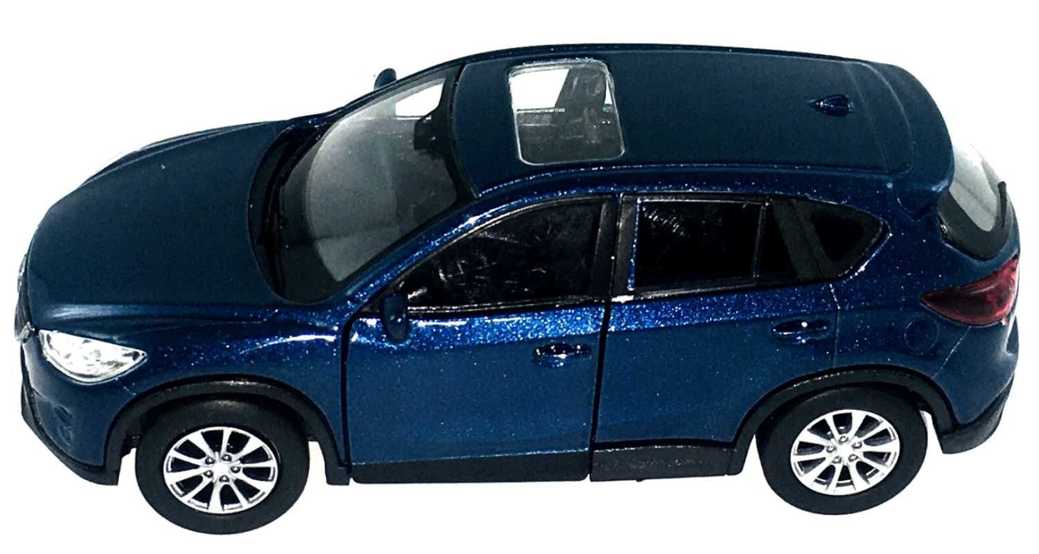 Mazda CX-5 model metal WELLY 1:34 niebieski