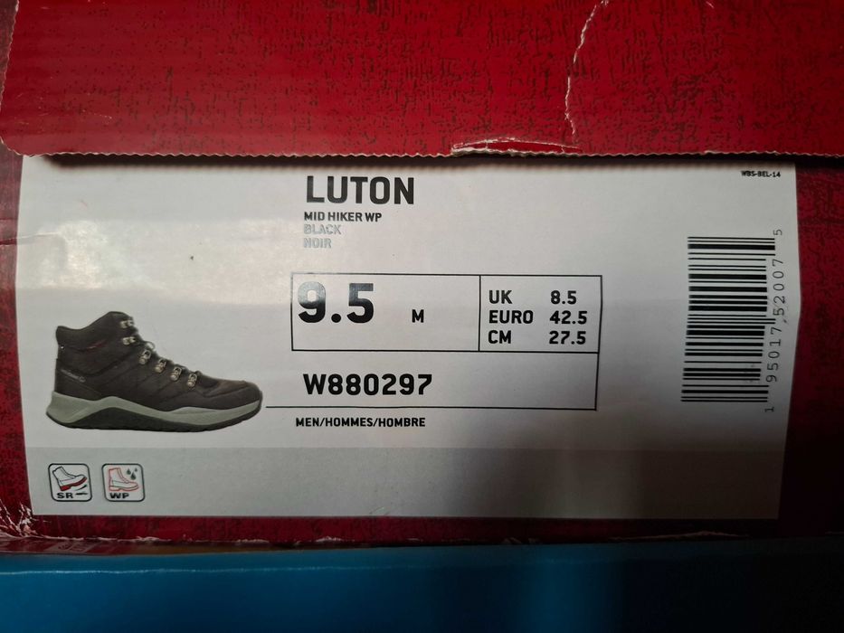 Wolverine Luton. Водонепроникні. Оригінал. Розмір EU 42,5