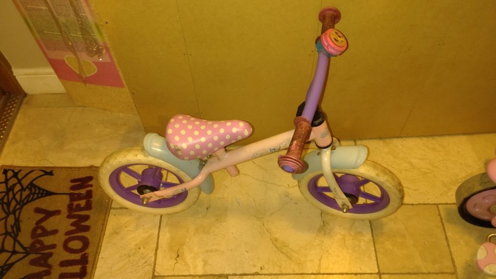 Rower biegowy z minnie