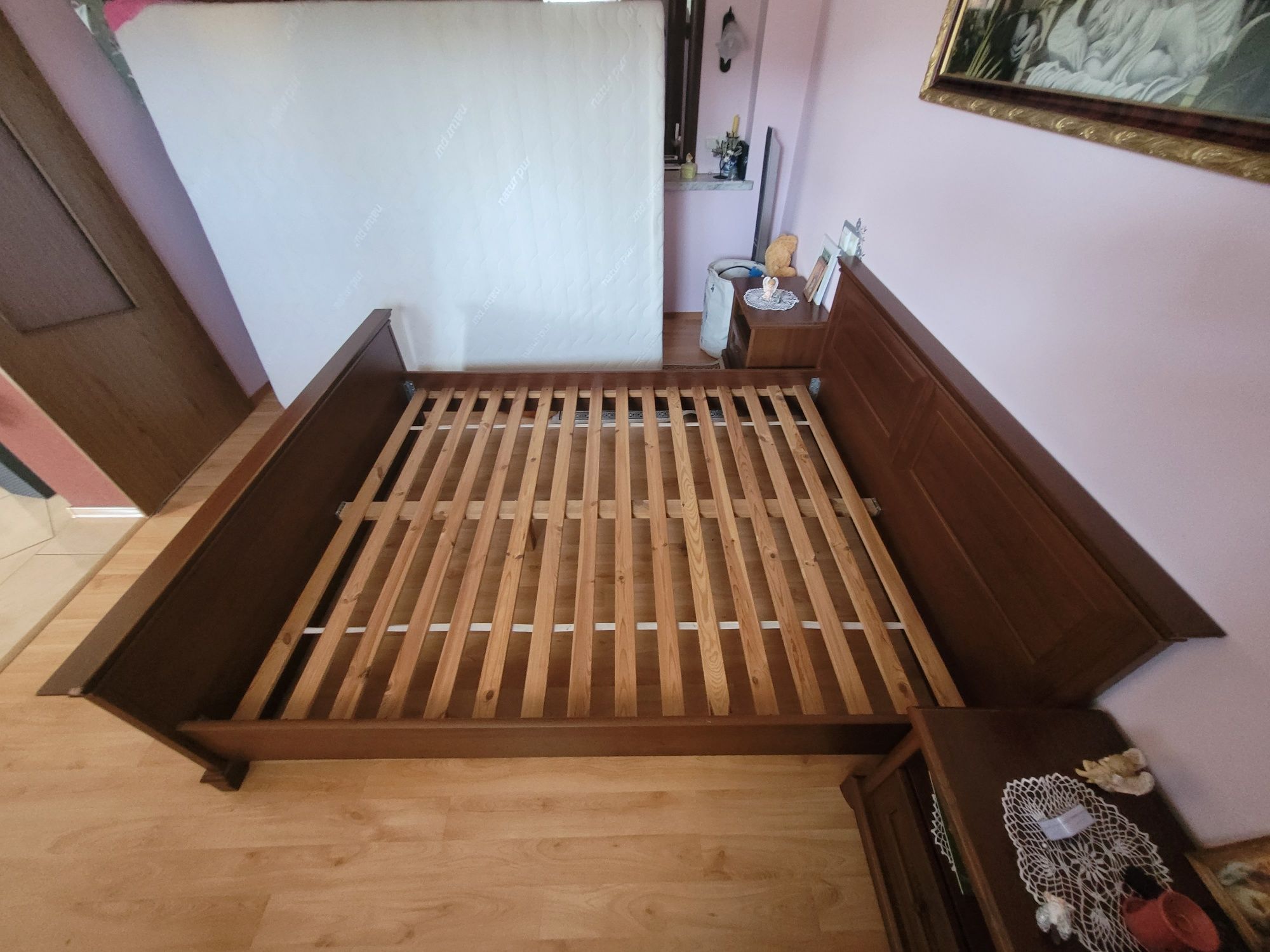 Łóżko pod materac 160x200