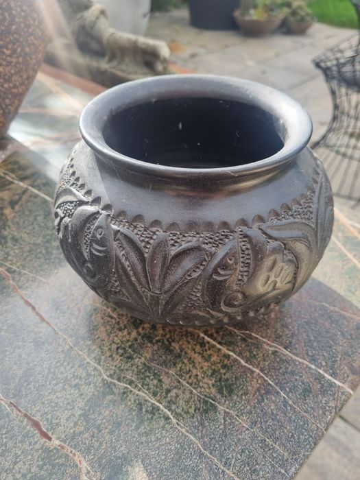 wazon ceramiczny lata 60 polski
