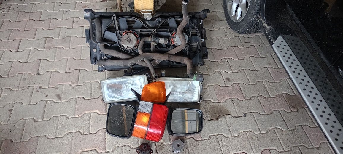 Sprzedam VW T4 2,4 silnik skrzynia biegów półosie wentylator lamy itp
