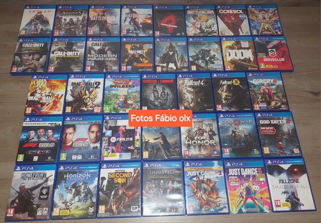 Jogos Ps4 Originais Novos & Usados Ler Anúncio  ( Desde 10€)
