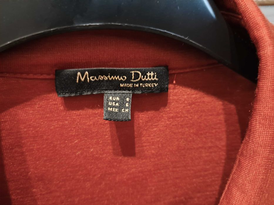 Koszula damska Massimo Dutti, lyocell i wełna, r. S