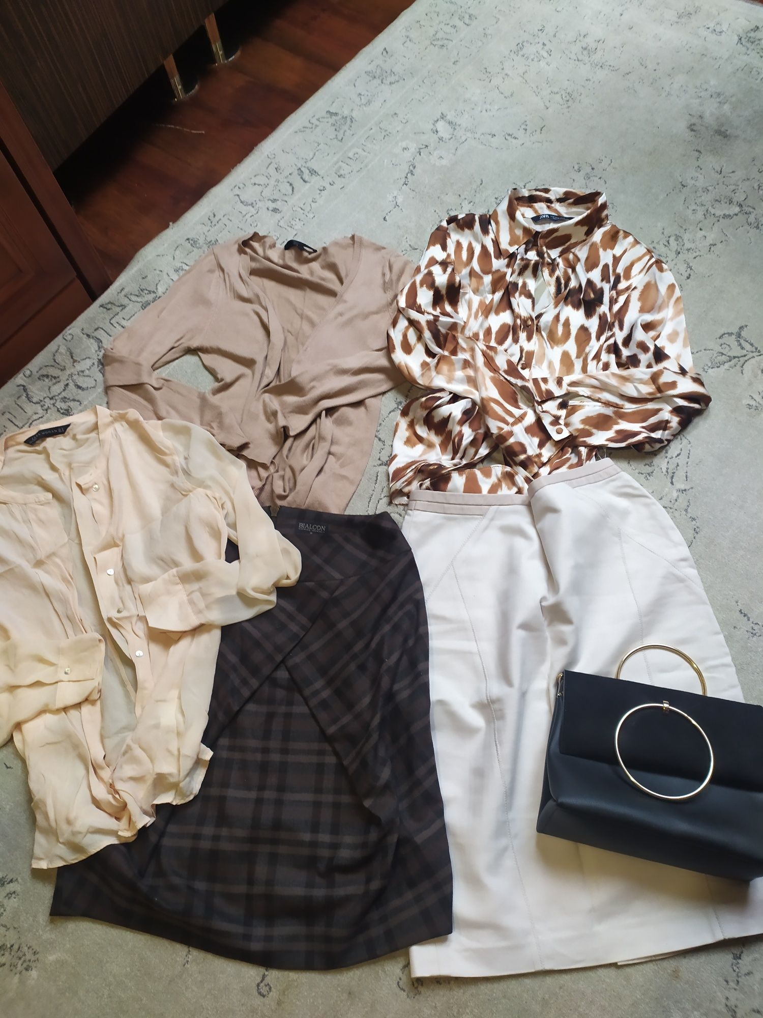 Zestaw ubrań Zara Bialcon S, M