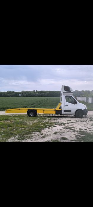 Auto laweta transport samochodowy i maszyn