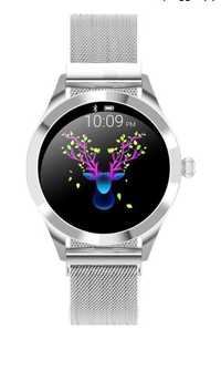 Smartwatch Gino Rossi SW017-7 Srebrny (SW017-7)