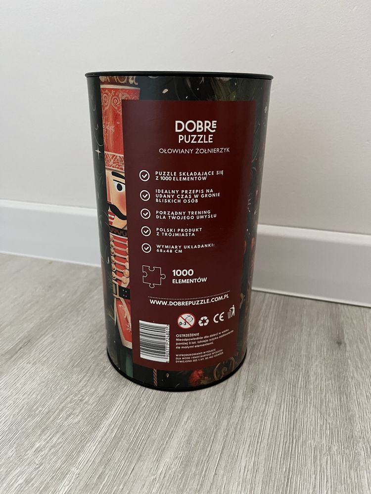Dobre puzzle ołowiany żołnierzyku 1000 elementów nowe