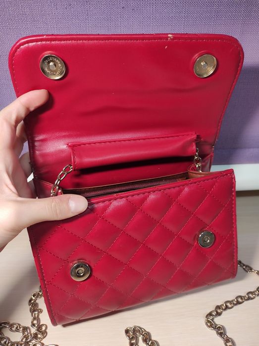 Сумка жіноча червона