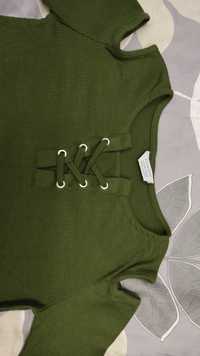 Zielona bluzka - top