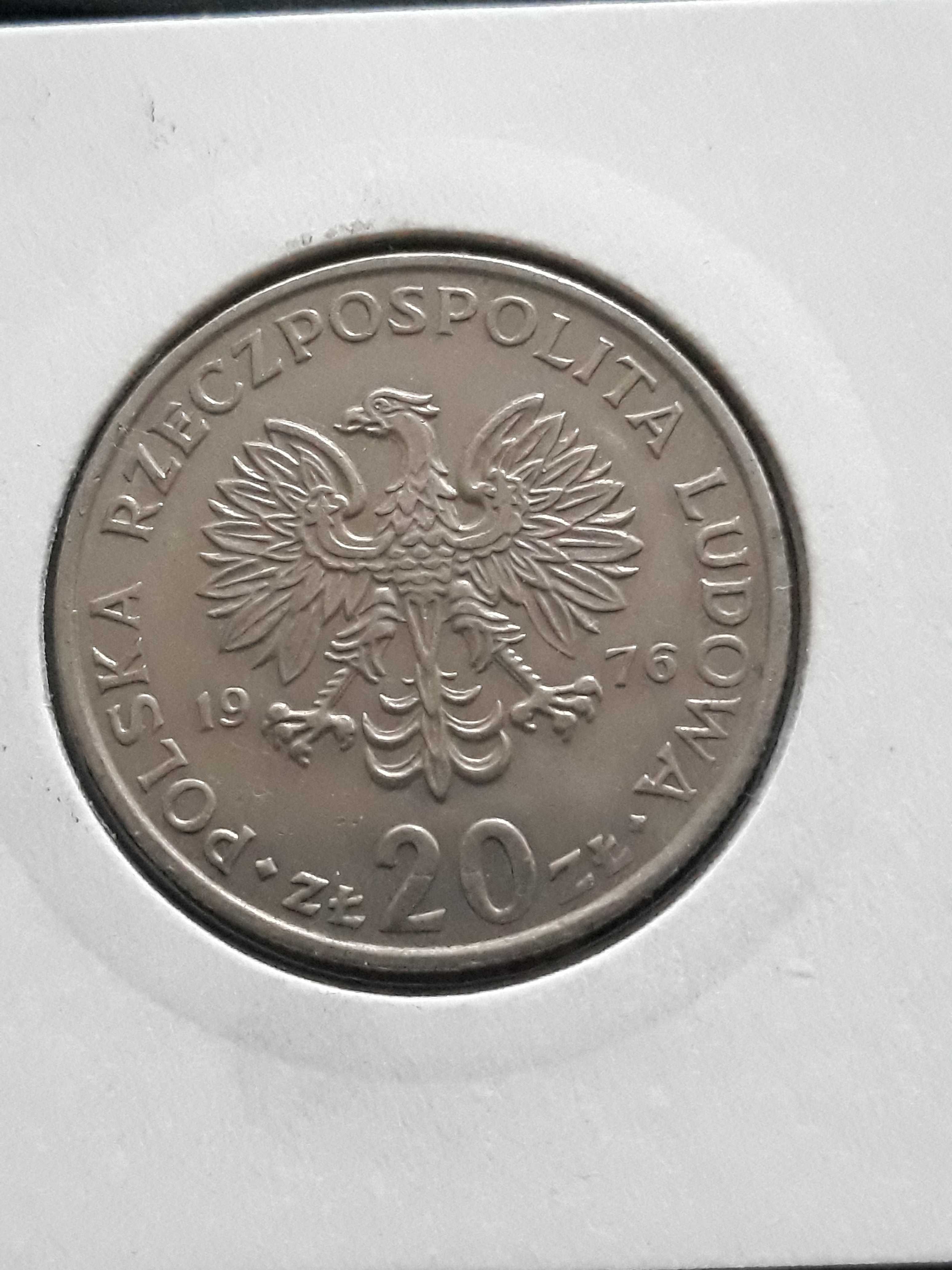 20 zł M. Nowotko 1976 r.  Bez znaku - mennicze