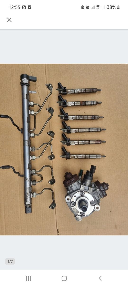 pompa wtryskowa paliwa wysokiego ciśnienia bmw n57 n57d30a 3.0d f10 f1