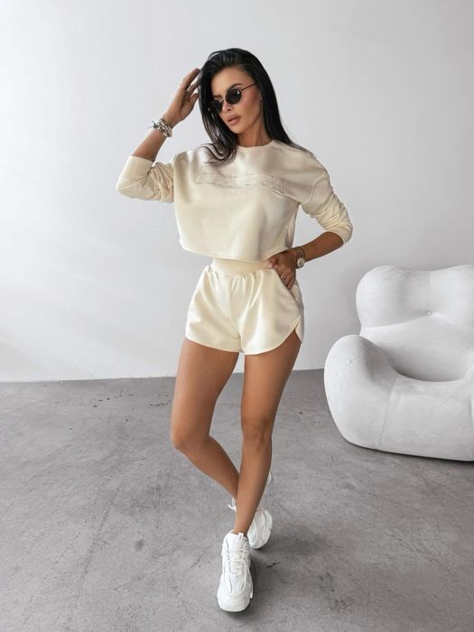 Komplet damski West ecru O la voga S