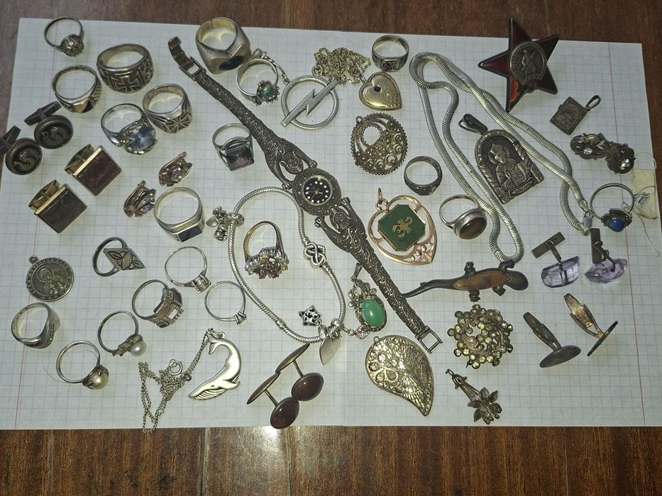 Ювелирные украшения из серебра