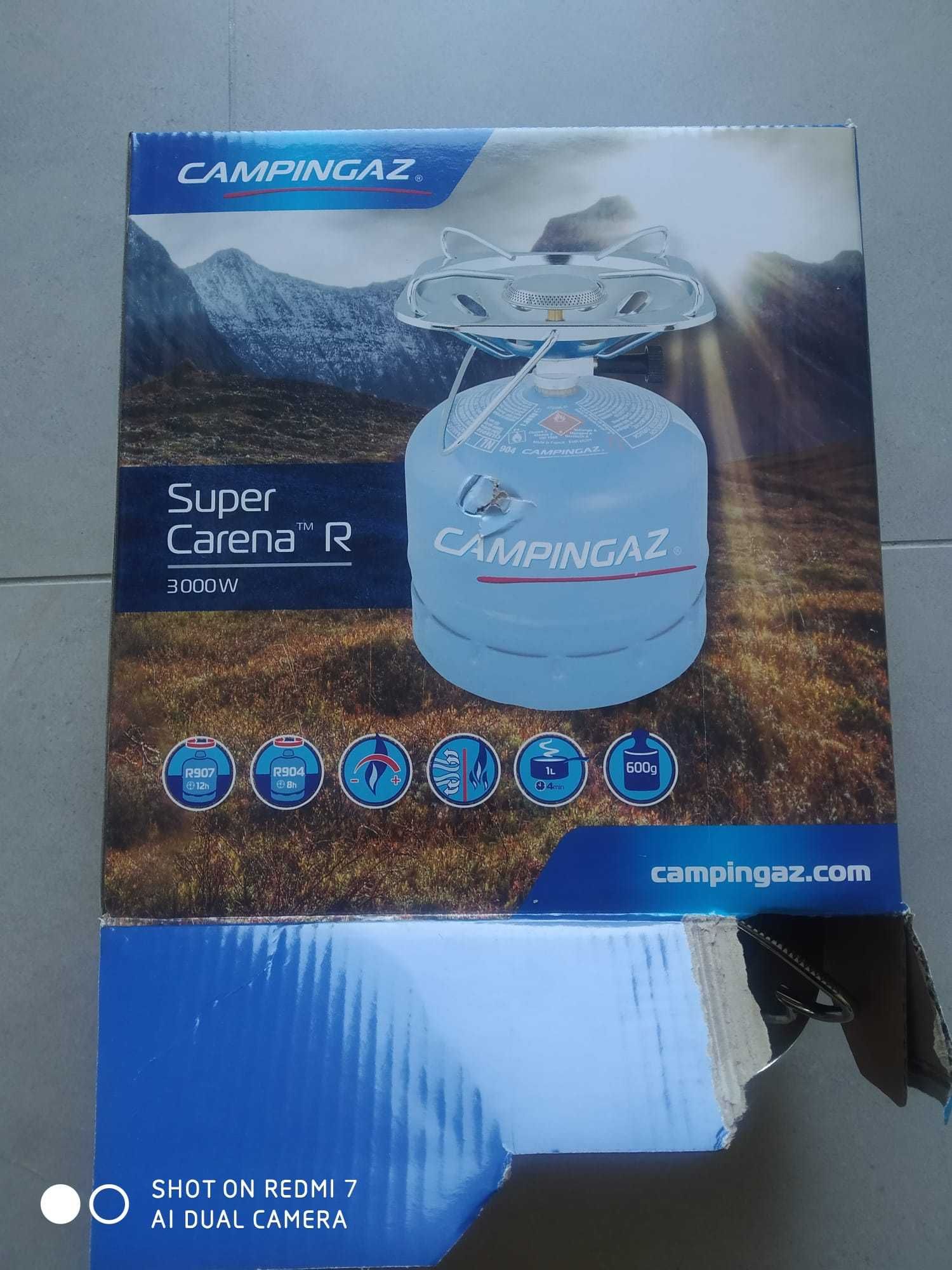 Gás portátil para campismo ou cozinhar fora de casa