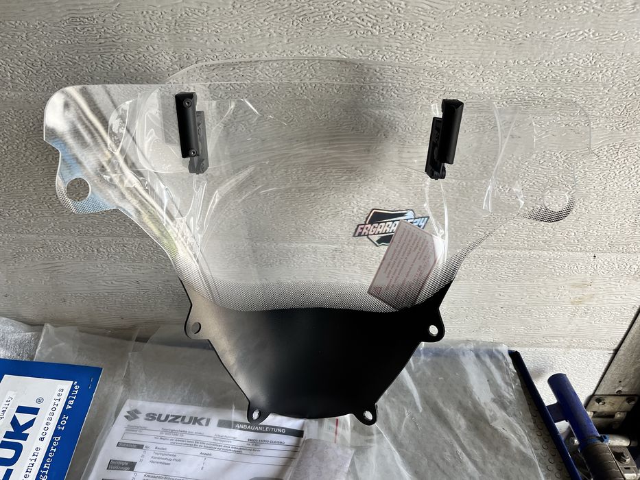 Suzuki sv 650 sv 1000 owiewka wysoka czasza szybka