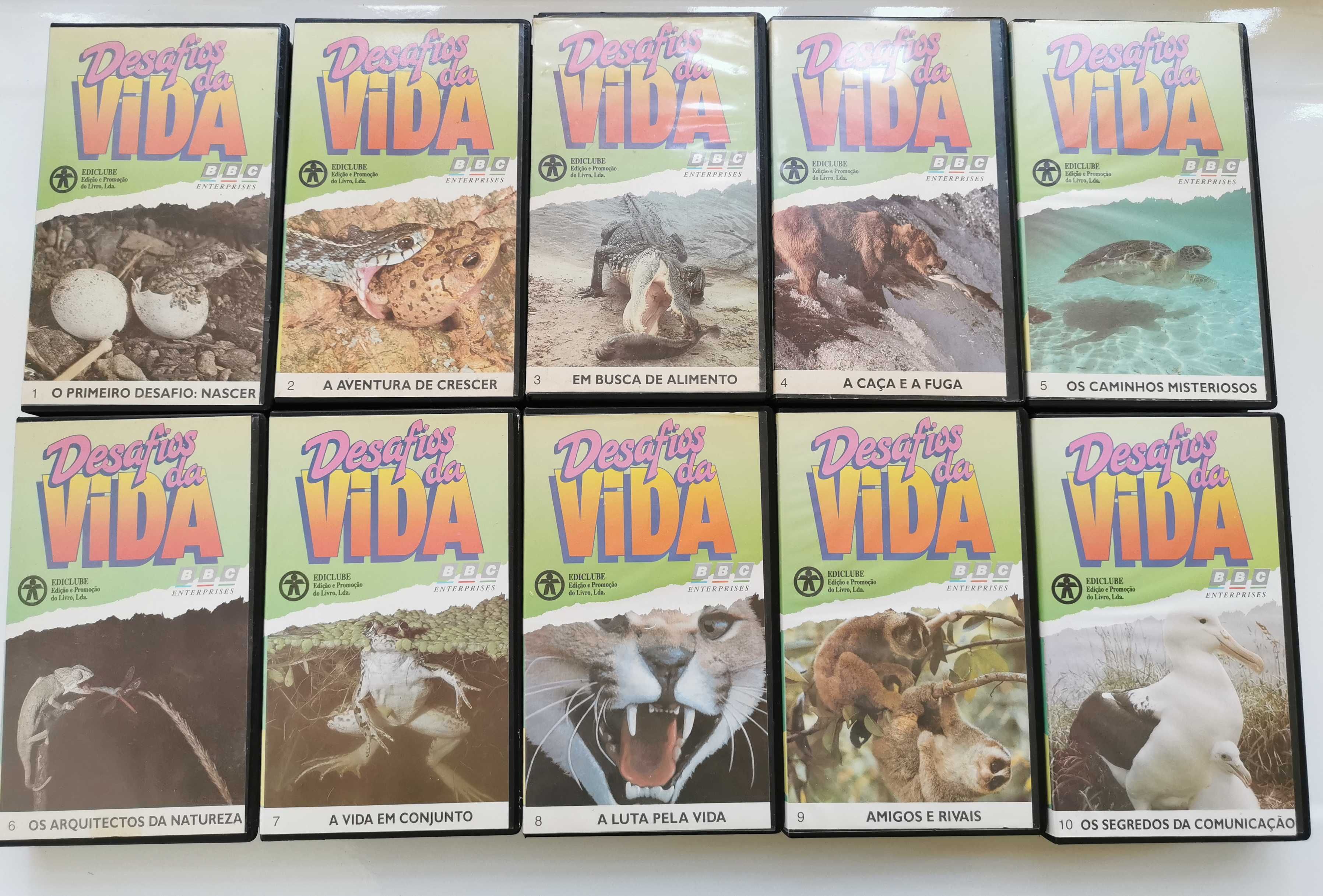 Coleção Completa "Desafios da Vida" em VHS c/oferta versão Digital