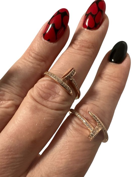 Каблучка гвіздок від 2.3г - золото 585 проба