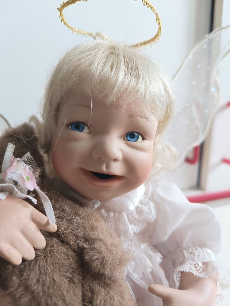 Śliczna , porcelanowa lalka Ashton Drake galleries Judy Good Kruger
