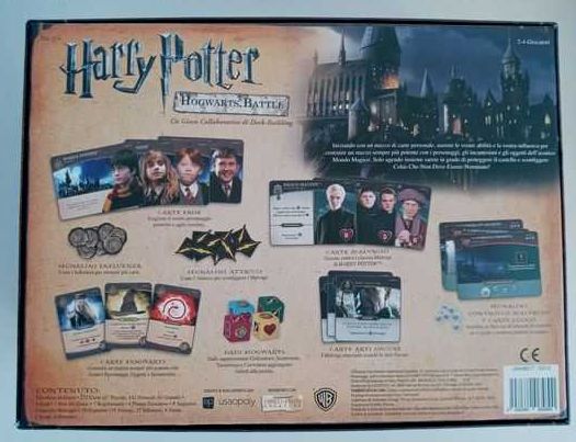 Harry Potter — Bitwa o Hogwart rodzinna gra planszowa karciana