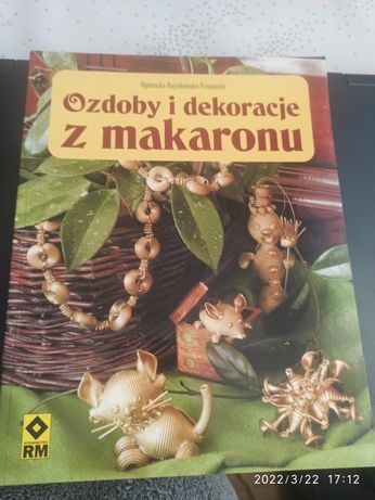 Książka Ozdoby i dekoracje z makaronu