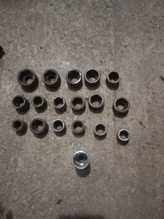 Klucze nasadowe z czasów PRL.