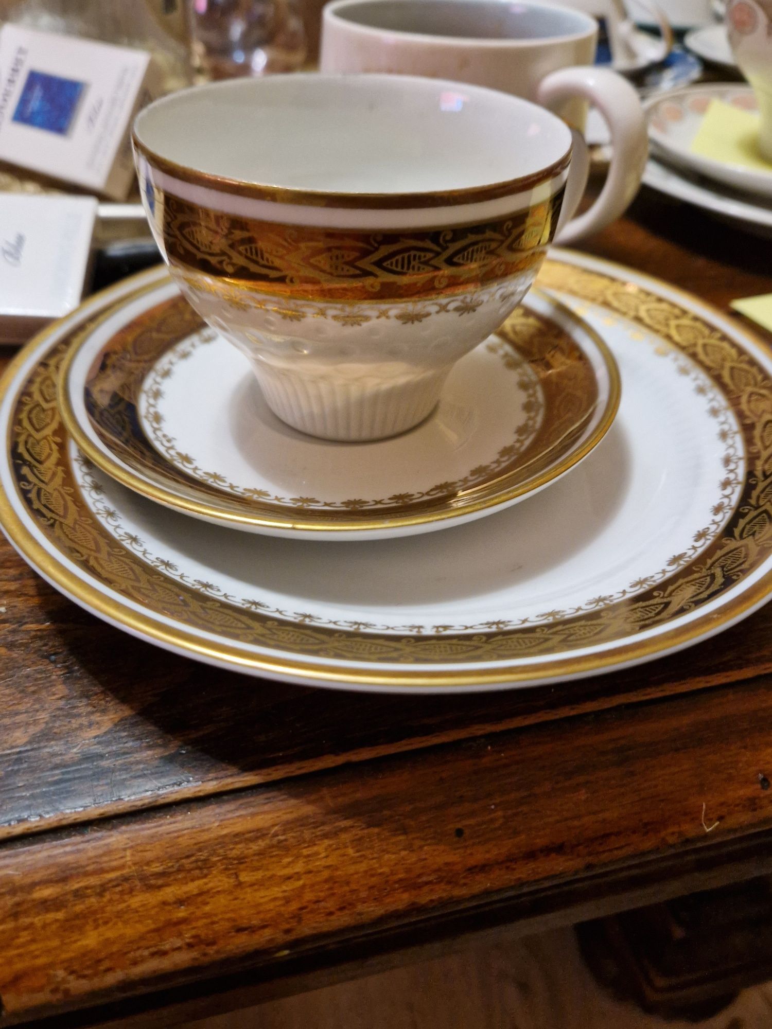 Porcelanowy zestaw 3częsciowy