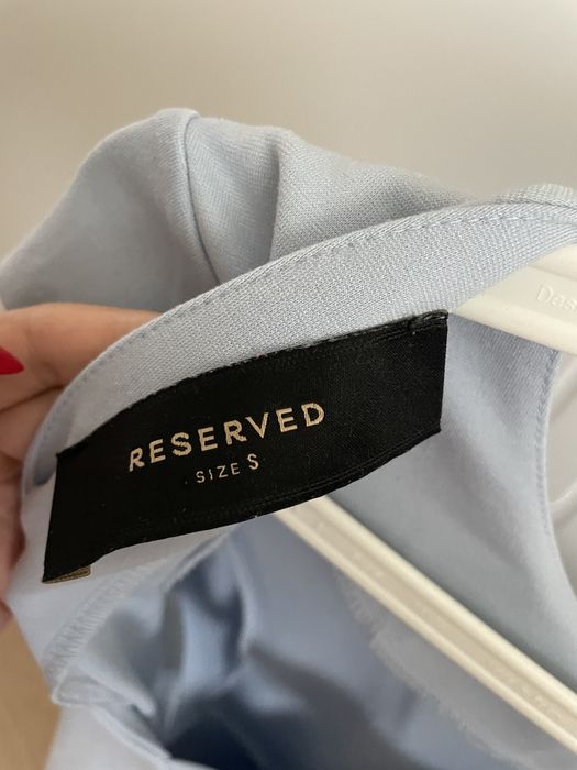 Niebieska sukienka Reserved S