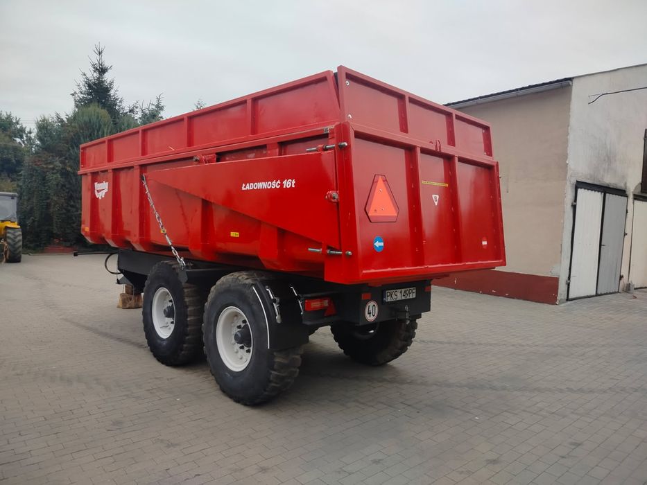 Przyczepa Tandem Skrupowa Rezerwacja